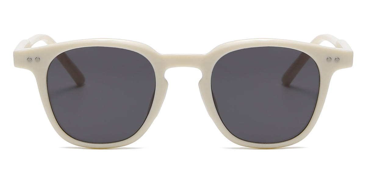 Beige black - Oval Sunglasses - Merida