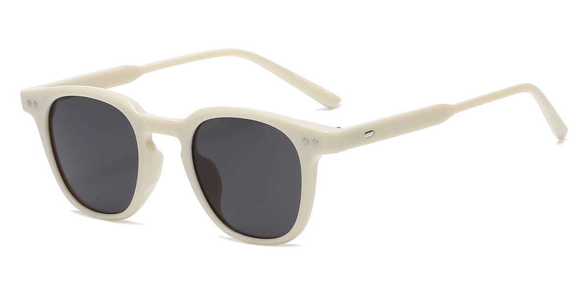Beige black Merida - Oval Sunglasses