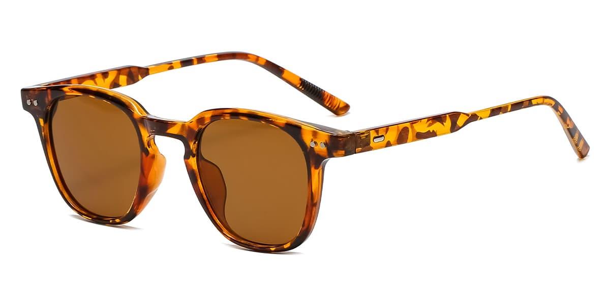 Tortoiseshell Brown Merida - Oval Sunglasses