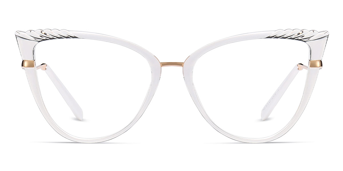 Transparent - Cat eye Glasses - Dakota