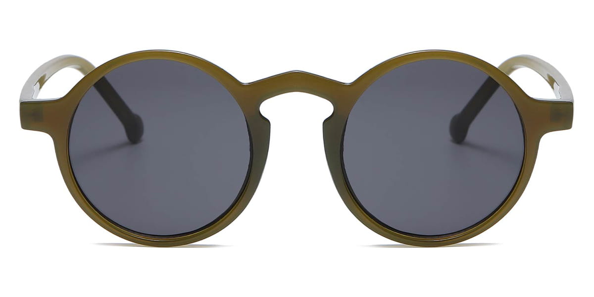 Emerald Mneme - Round Sunglasses