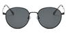 Black Nayeli - Round Sunglasses