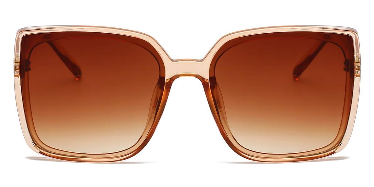 Brown Neza - Square Sunglasses