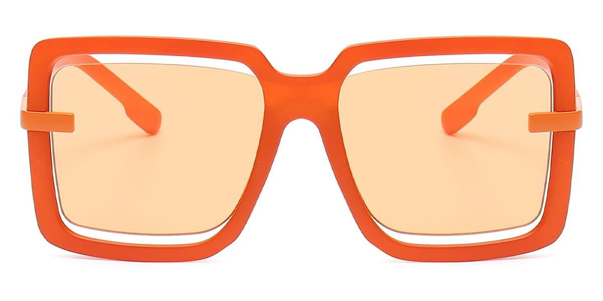 Orange Pamina - Square Sunglasses