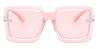 Pink Pamina - Square Sunglasses