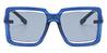 Blue Pamina - Square Sunglasses