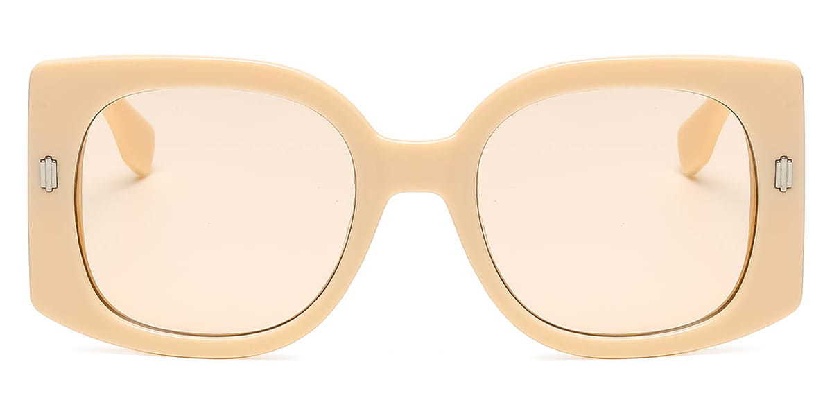 Beige Rocio - Square Sunglasses