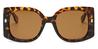 Tortoiseshell Rocio - Square Sunglasses