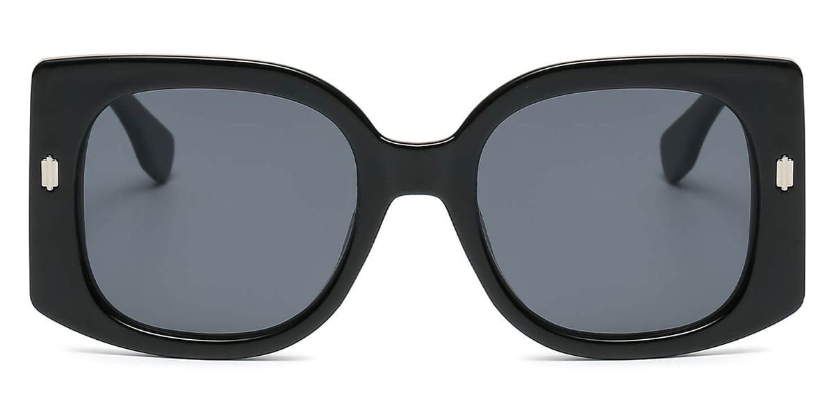 Black - Square Sunglasses - Rocio