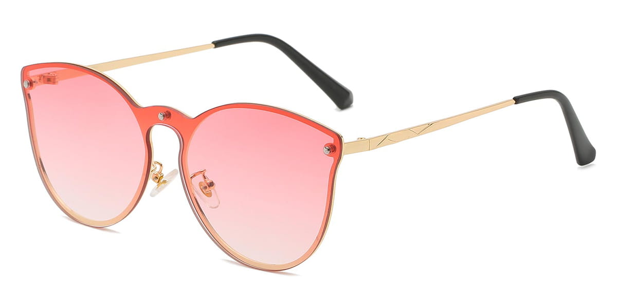 Pink - Cat eye Sunglasses - Thierry