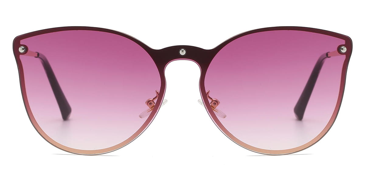 Purple - Cat eye Sunglasses - Thierry