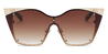Tortoiseshell Brown Vigee - Cat Eye Sunglasses