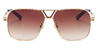 Brown Xuxa - Aviator Sunglasses