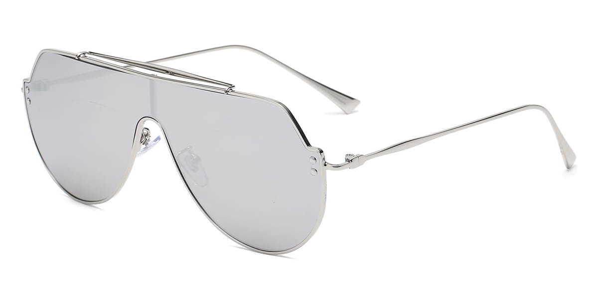 Silver Zelina - Aviator Sunglasses