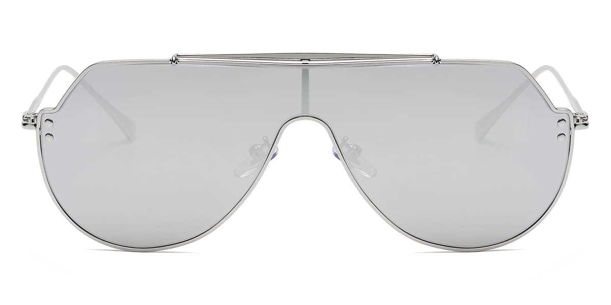 Silver Zelina - Aviator Sunglasses