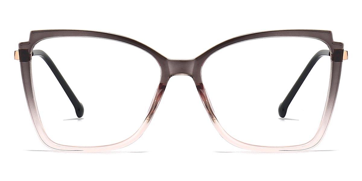 Grey Pink Caleb - Square Glasses