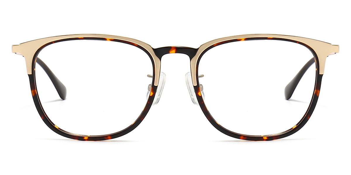 Tortoiseshell - Square Glasses - Giadaa