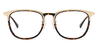 Gold Tortoiseshell Giadaa - Square Glasses