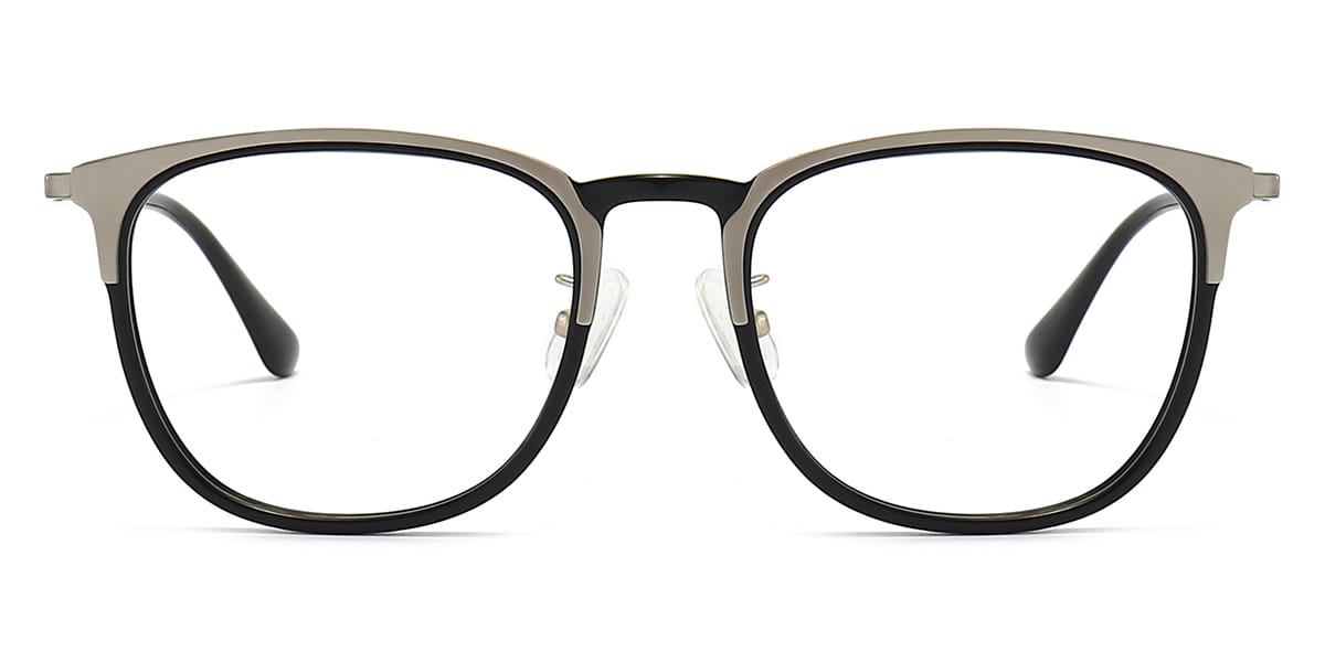 Black - Square Glasses - Giadaa