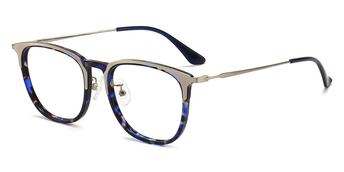 Blue - Square Glasses - Giadaa