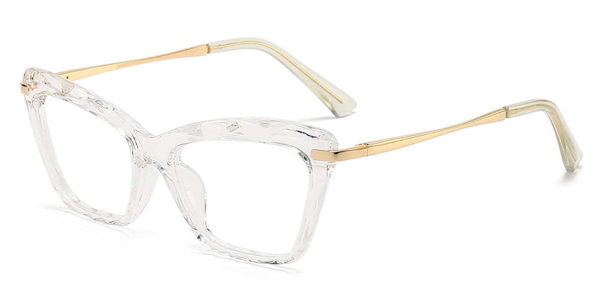 White Iluminada - Cat Eye Glasses