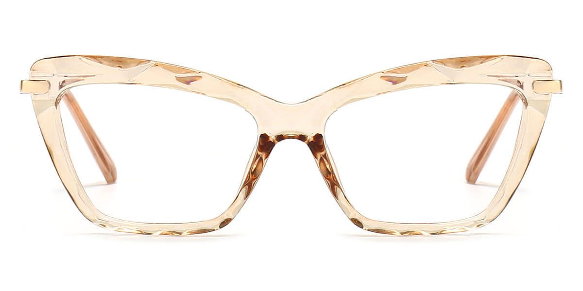 Tortoiseshell Brown - Cat eye Glasses - Iluminada
