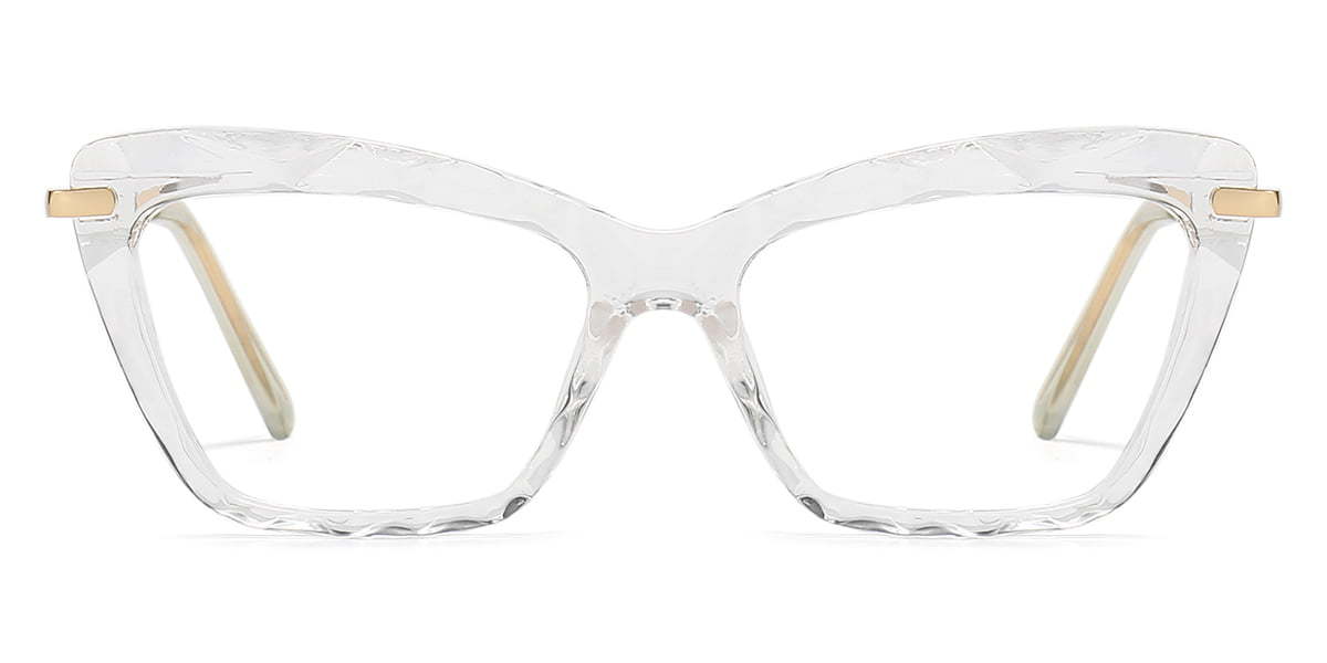 White Iluminada - Cat Eye Glasses