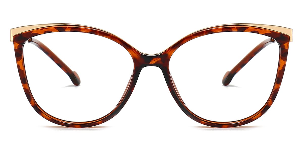 Tortoiseshell - Cat eye Glasses - Baltasaru