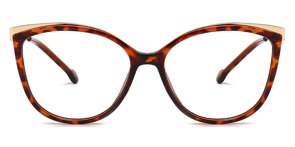 Gold Tortoiseshell Baltasaru - Cat Eye Glasses