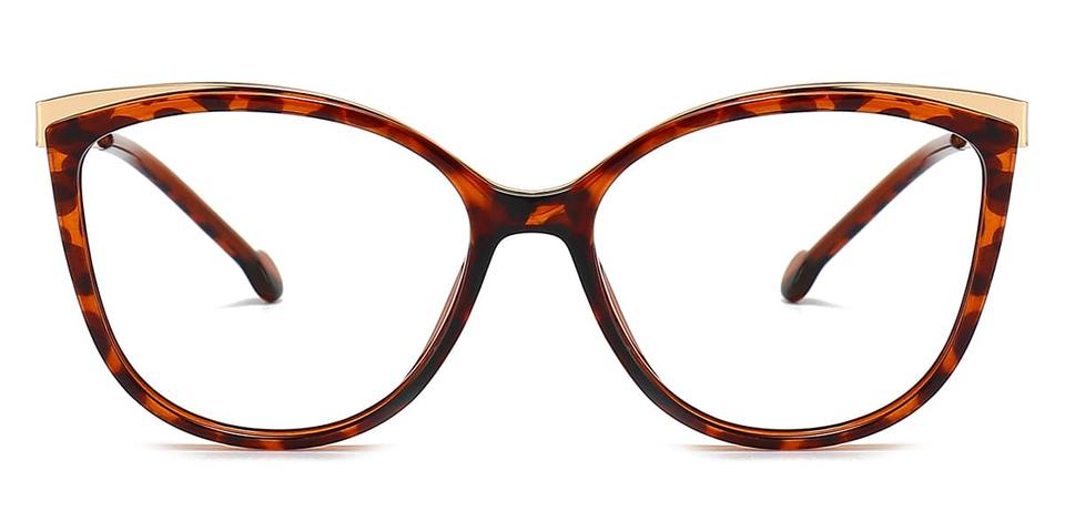 Gold Tortoiseshell Baltasaru - Cat Eye Glasses