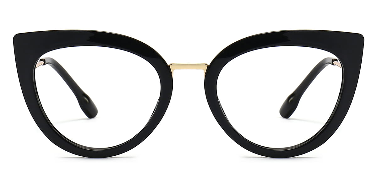 Black - Cat eye Glasses - Marimba