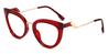 Red Marimba - Cat Eye Glasses