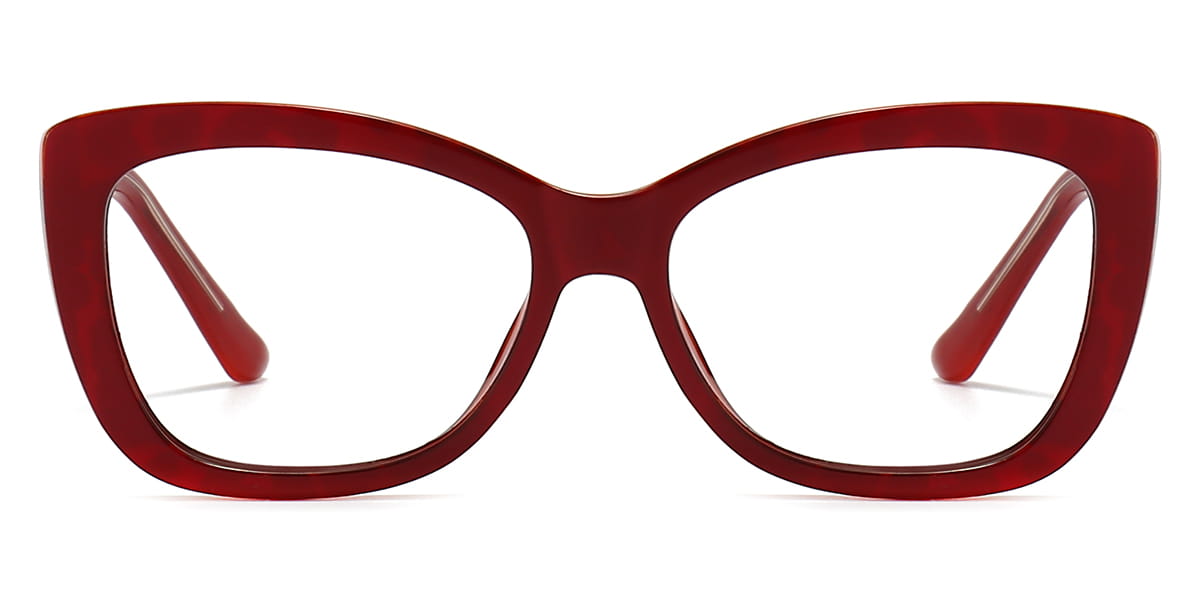 Red Milanka - Cat eye Glasses