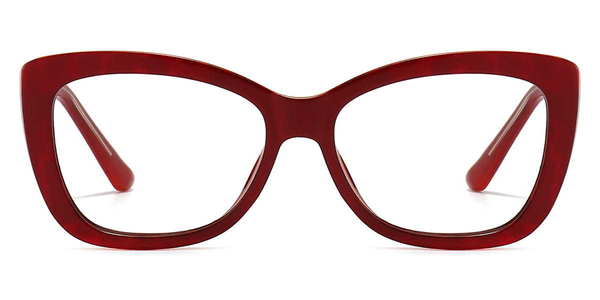 Red Milanka - Cat Eye Glasses