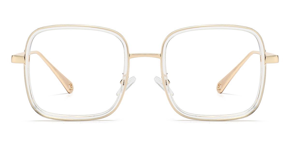 Clear Lillian - Square Glasses