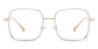 Clear Lillian - Square Glasses