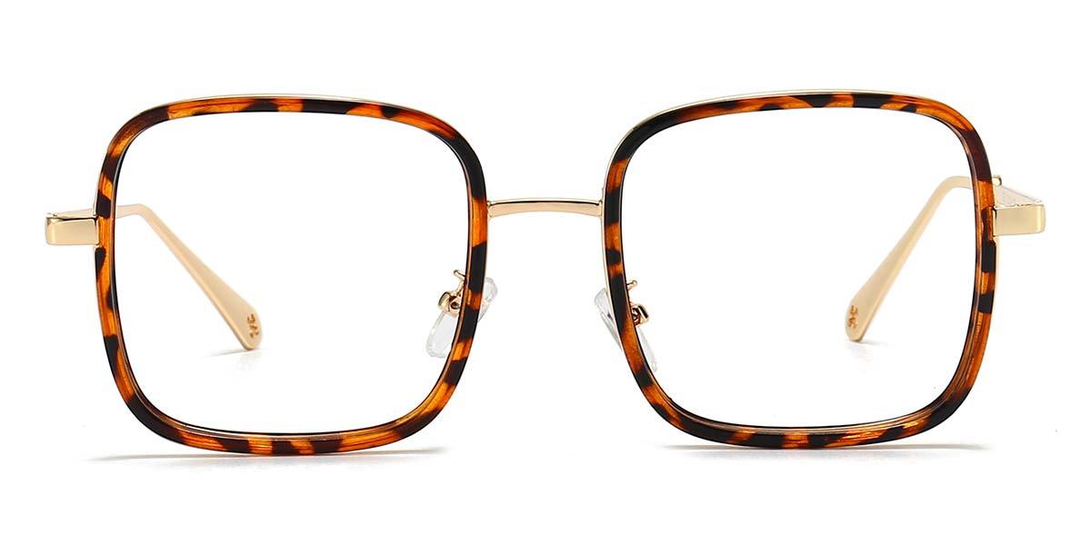 Tortoiseshell Lillian - Square Glasses