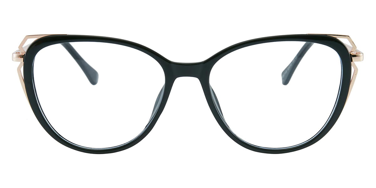 Black Airlia - Oval Glasses