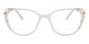 Clear Airlia - Oval Glasses