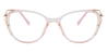 Light Pink Airlia - Oval Glasses
