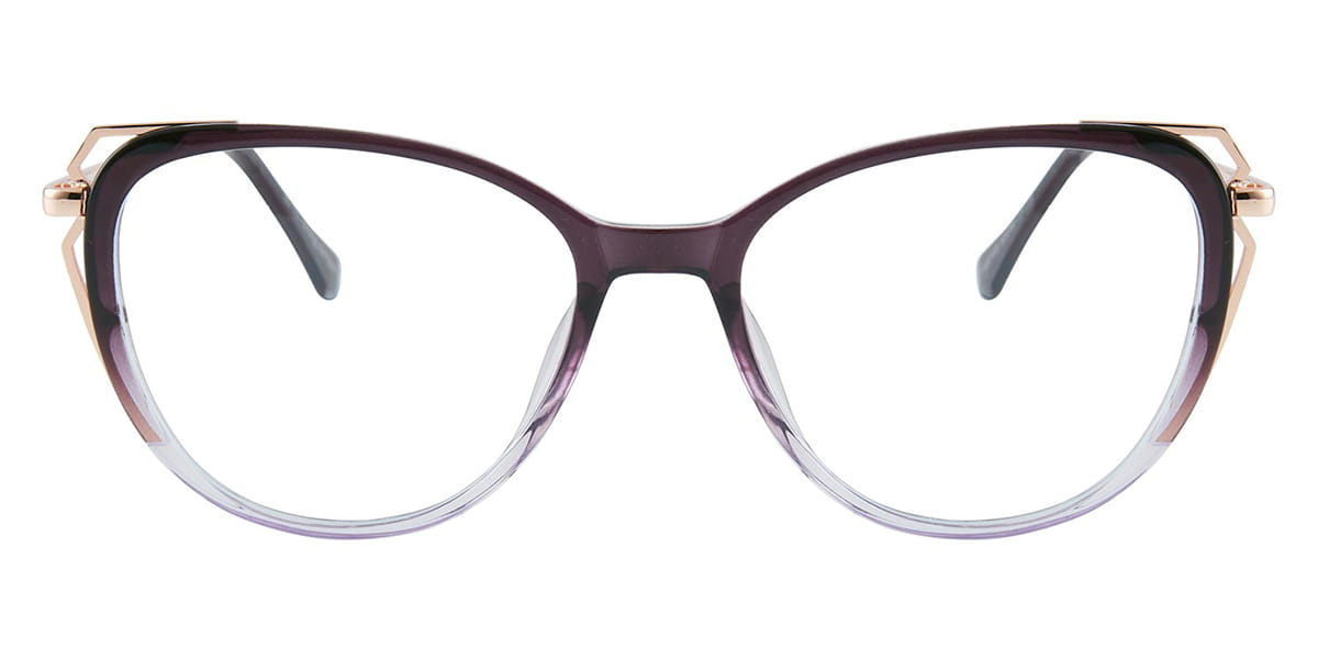 Purple - Oval Glasses - Airlia