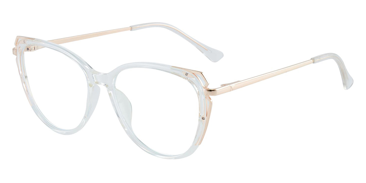 Clear Airlia - Oval Glasses