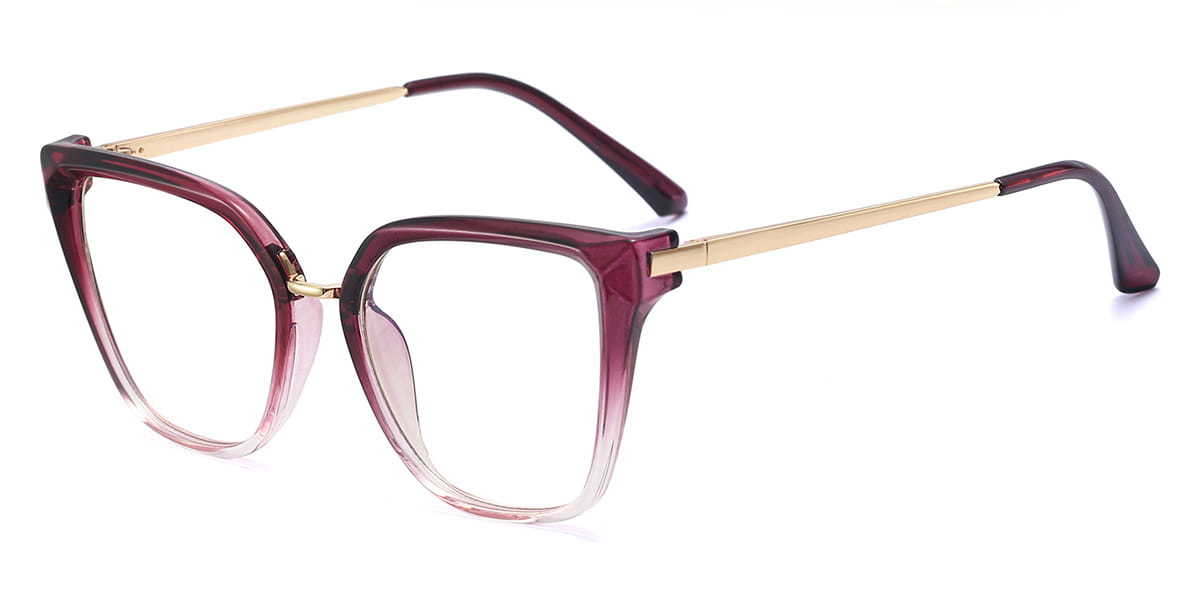 Purple Amadea - Cat Eye Glasses