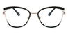 Black Auberon - Cat Eye Glasses
