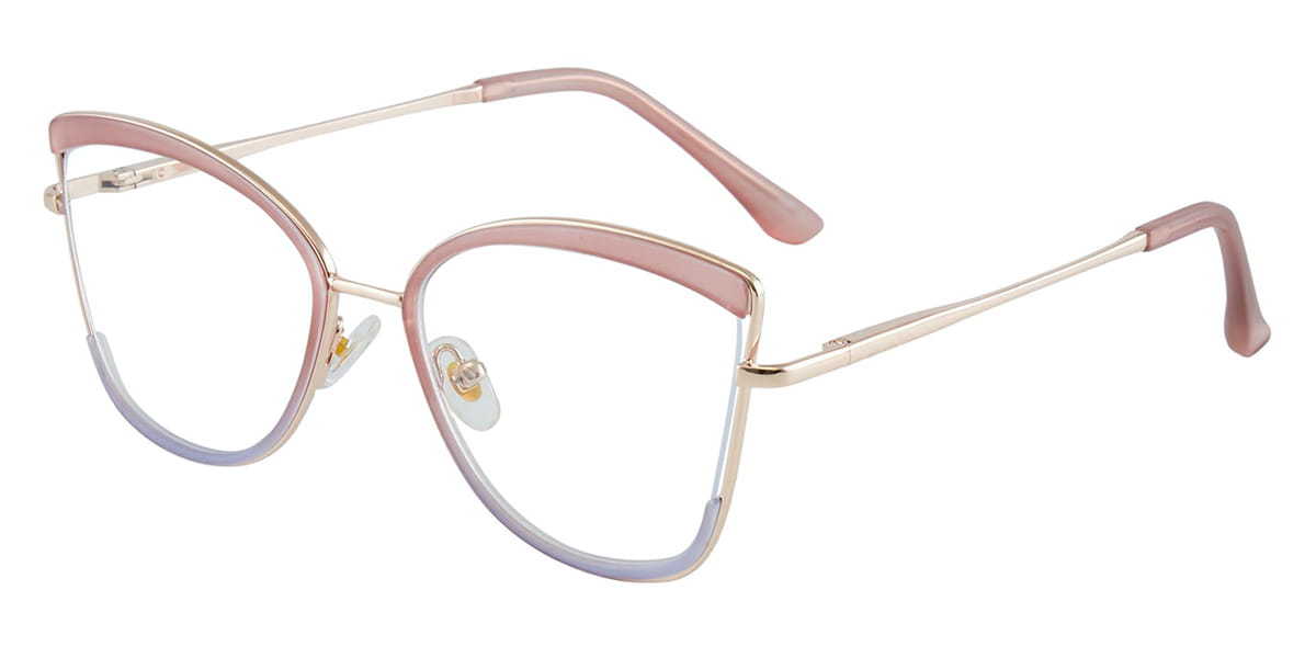 Pink Auberon - Cat Eye Glasses