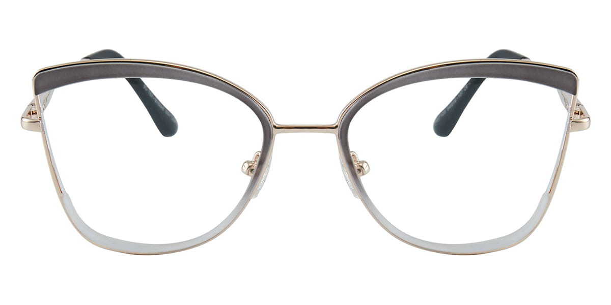 Gradient Grey Auberon - Cat Eye Glasses