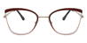 Wine Auberon - Cat Eye Glasses