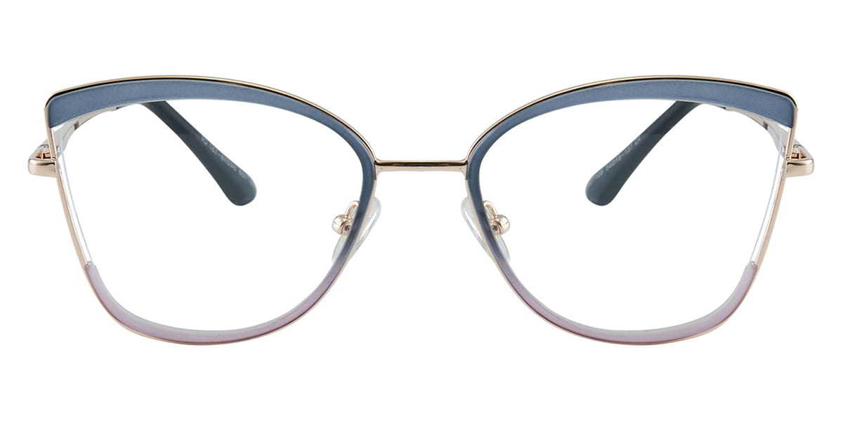 Aegean Blue Auberon - Cat Eye Glasses