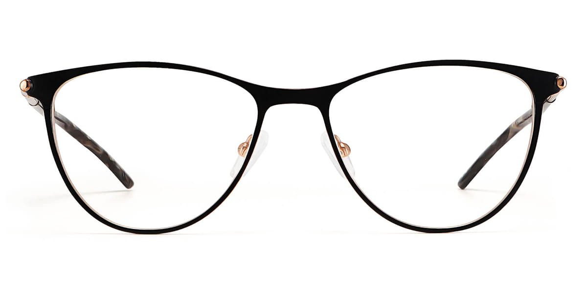 Black Beverly - Cat eye Glasses