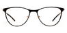 Black Beverly - Cat Eye Glasses